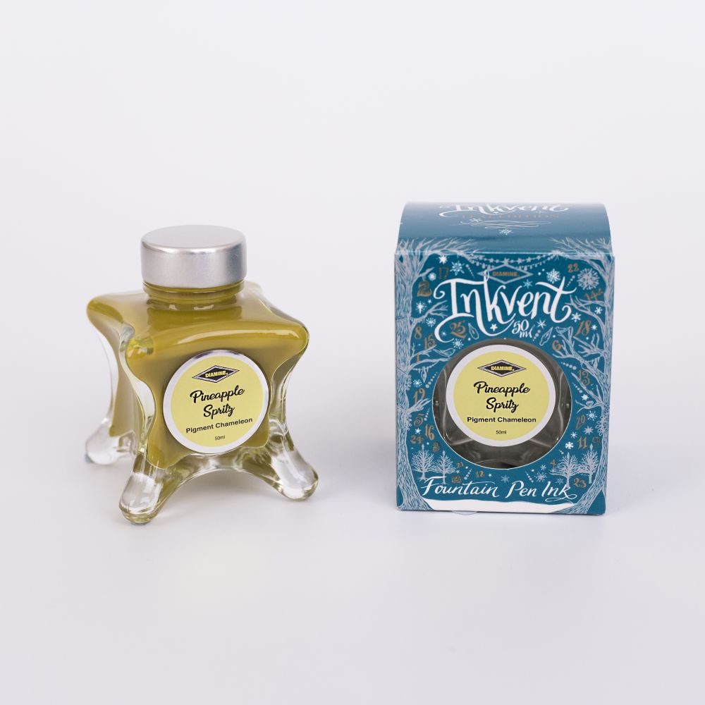 Encre Pigment Chameleon Pineapple Spritz Inkvent Teal Edition 50ml Diamine