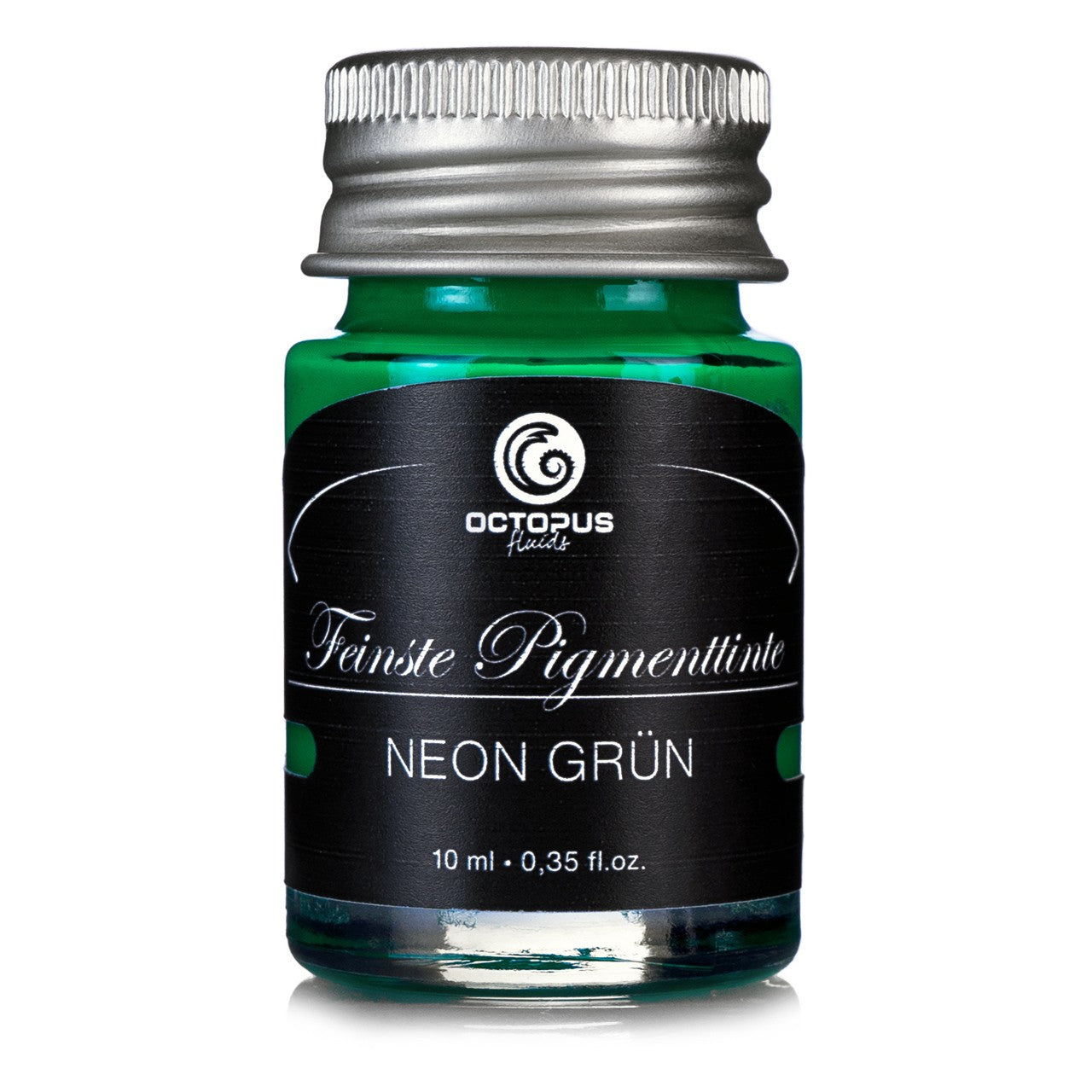 Encre Fluo pour Stylo Plume Neon Vert 10ml Octopus