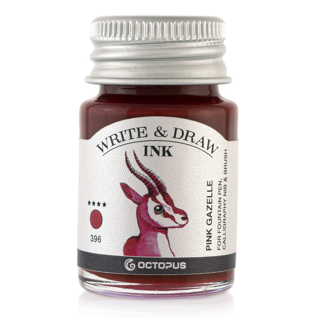Encre pour Écrire et Dessiner Pink Gazelle 10ml Octopus