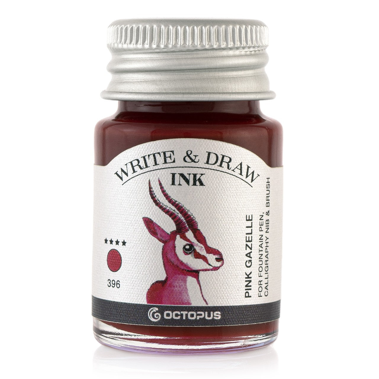 Encre pour Écrire et Dessiner Pink Gazelle 10ml Octopus