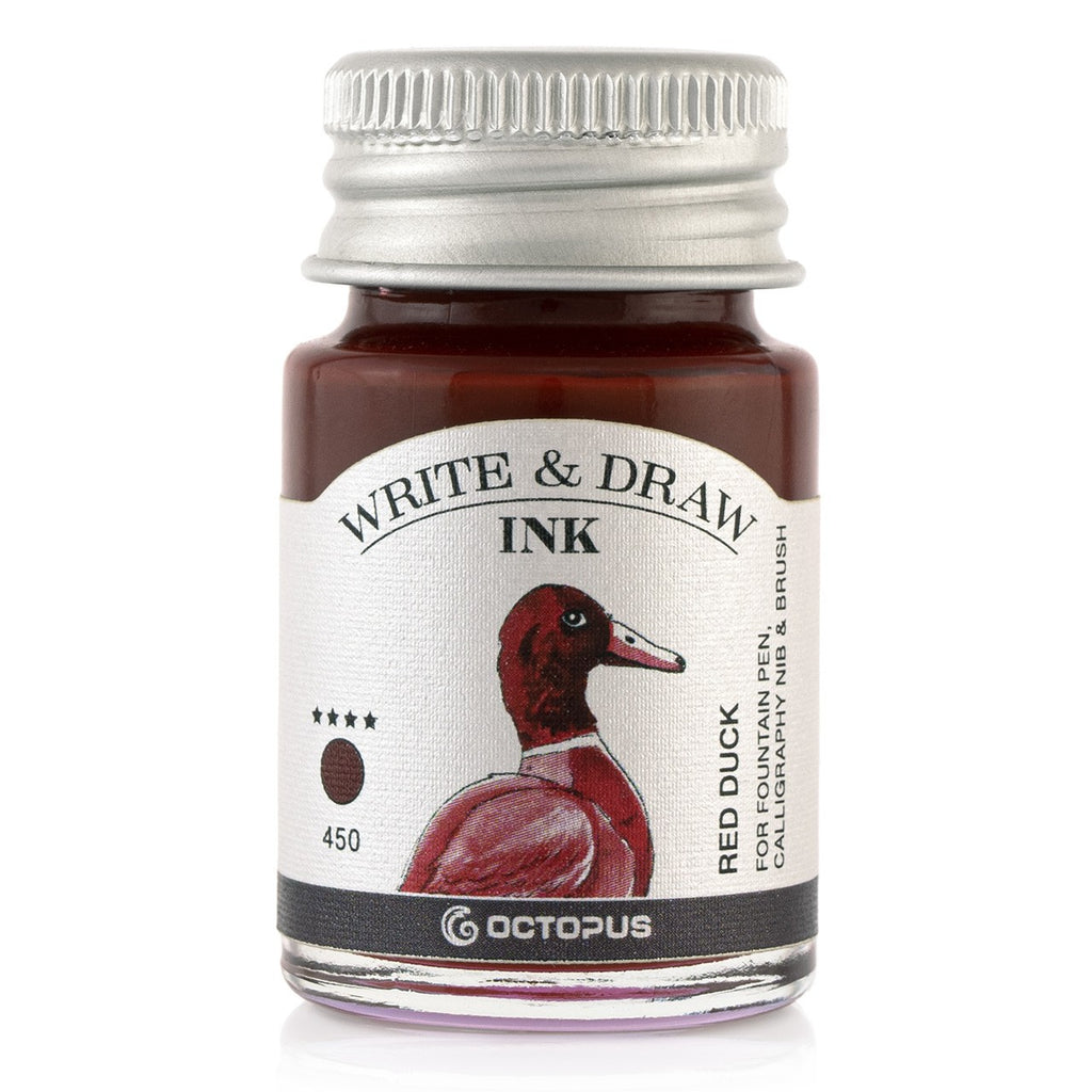 Encre pour Écrire et Dessiner Red Duck 10ml Octopus