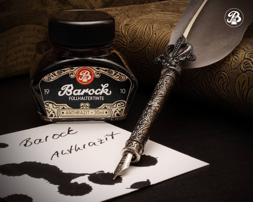 Encre pour Stylo Plume Barock 1910 Anthrazit 30ml Octopus
