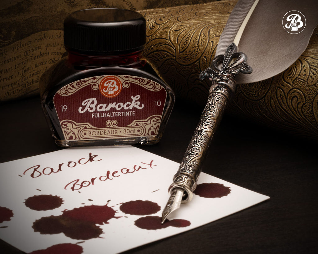 Encre pour Stylo Plume Barock 1910 Bordeaux 30ml Octopus