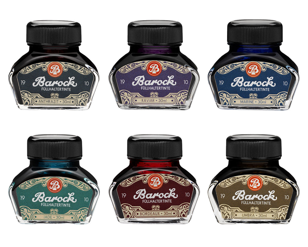Encre pour Stylo Plume Barock 1910 Bordeaux 30ml Octopus