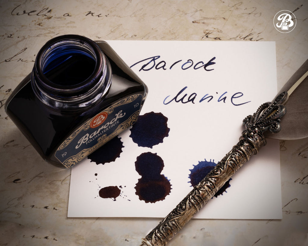 Encre pour Stylo Plume Barock 1910 Marine 30ml Octopus