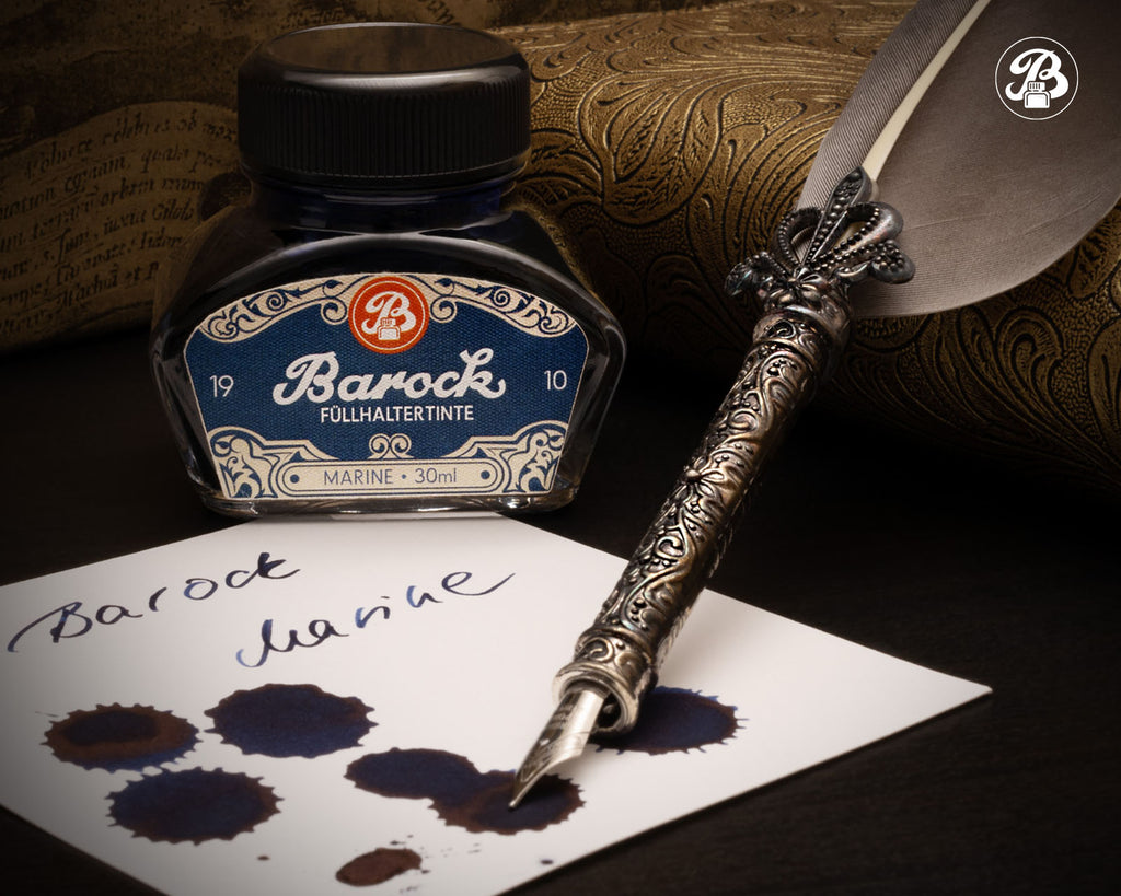 Encre pour Stylo Plume Barock 1910 Marine 30ml Octopus