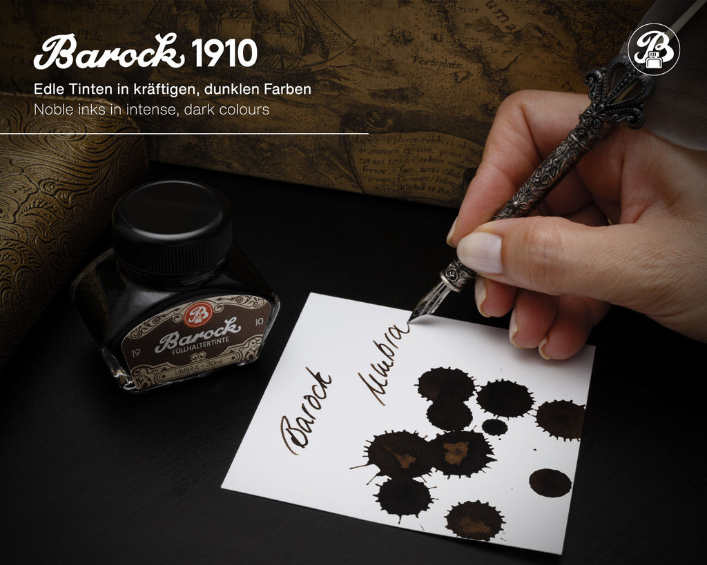 Encre pour Stylo Plume Barock 1910 Umbra 30ml Octopus