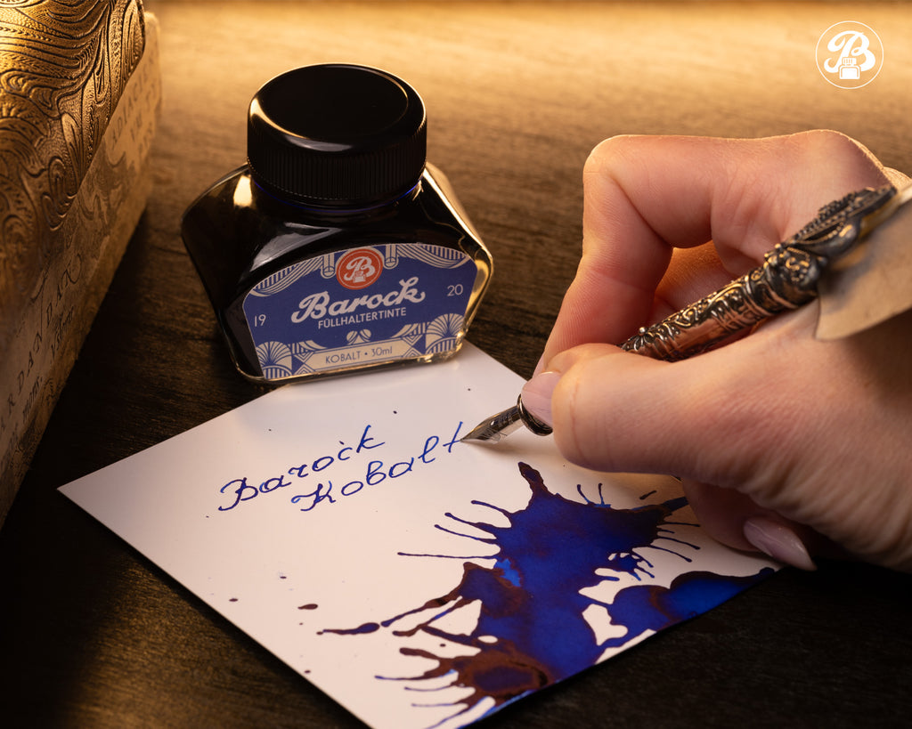 Encre pour Stylo Plume Barock 1920 Kobalt 30ml Octopus