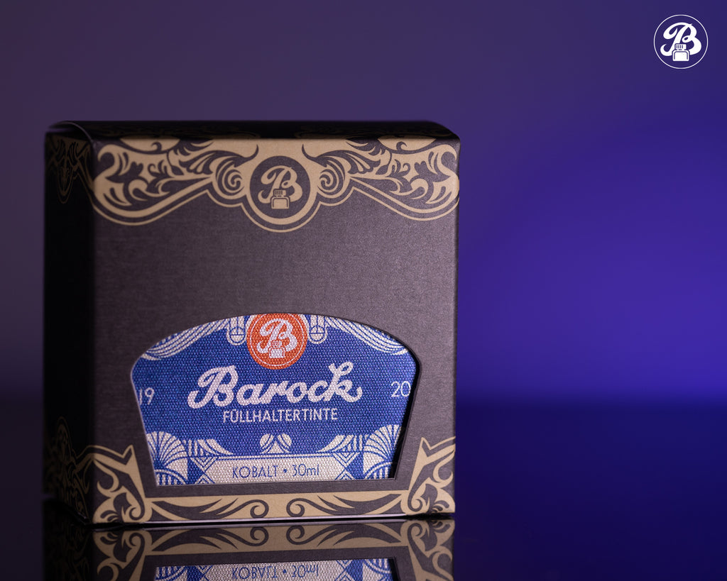 Encre pour Stylo Plume Barock 1920 Kobalt 30ml Octopus