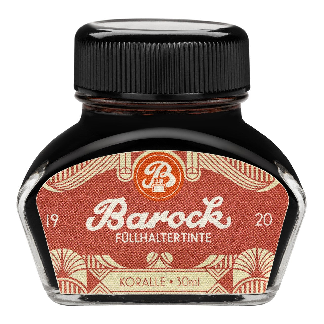 Encre pour Stylo Plume Barock 1920 Koralle 30ml Octopus