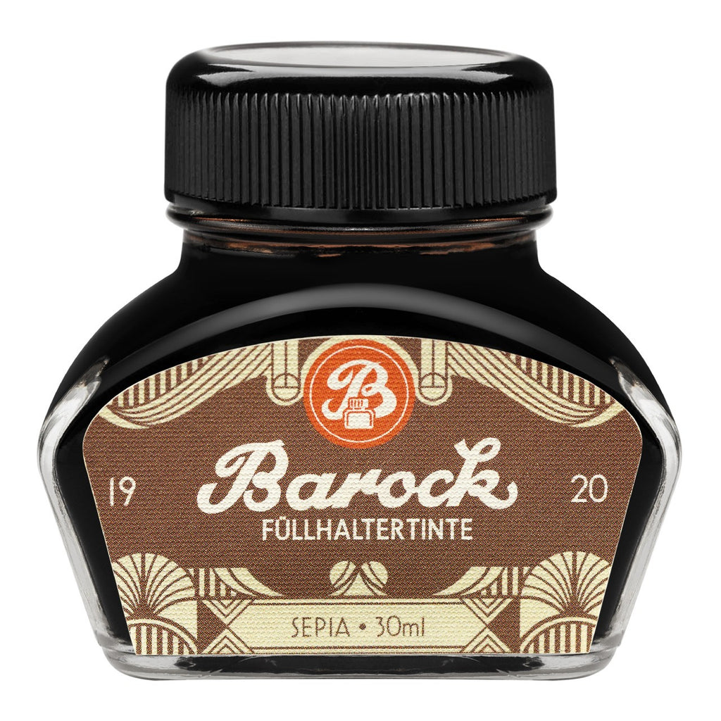 Encre pour Stylo Plume Barock 1920 Sepia 30ml Octopus