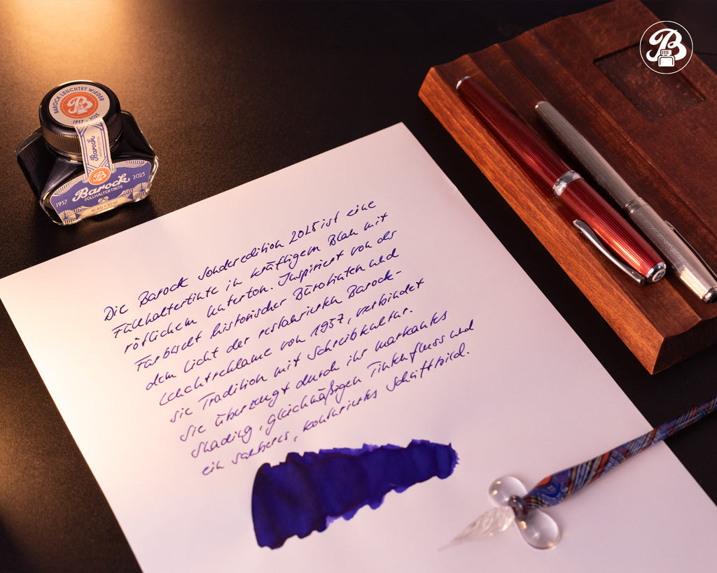 Encre pour Stylo Plume Barock Blue Limited Edition 2025 30ml Octopus