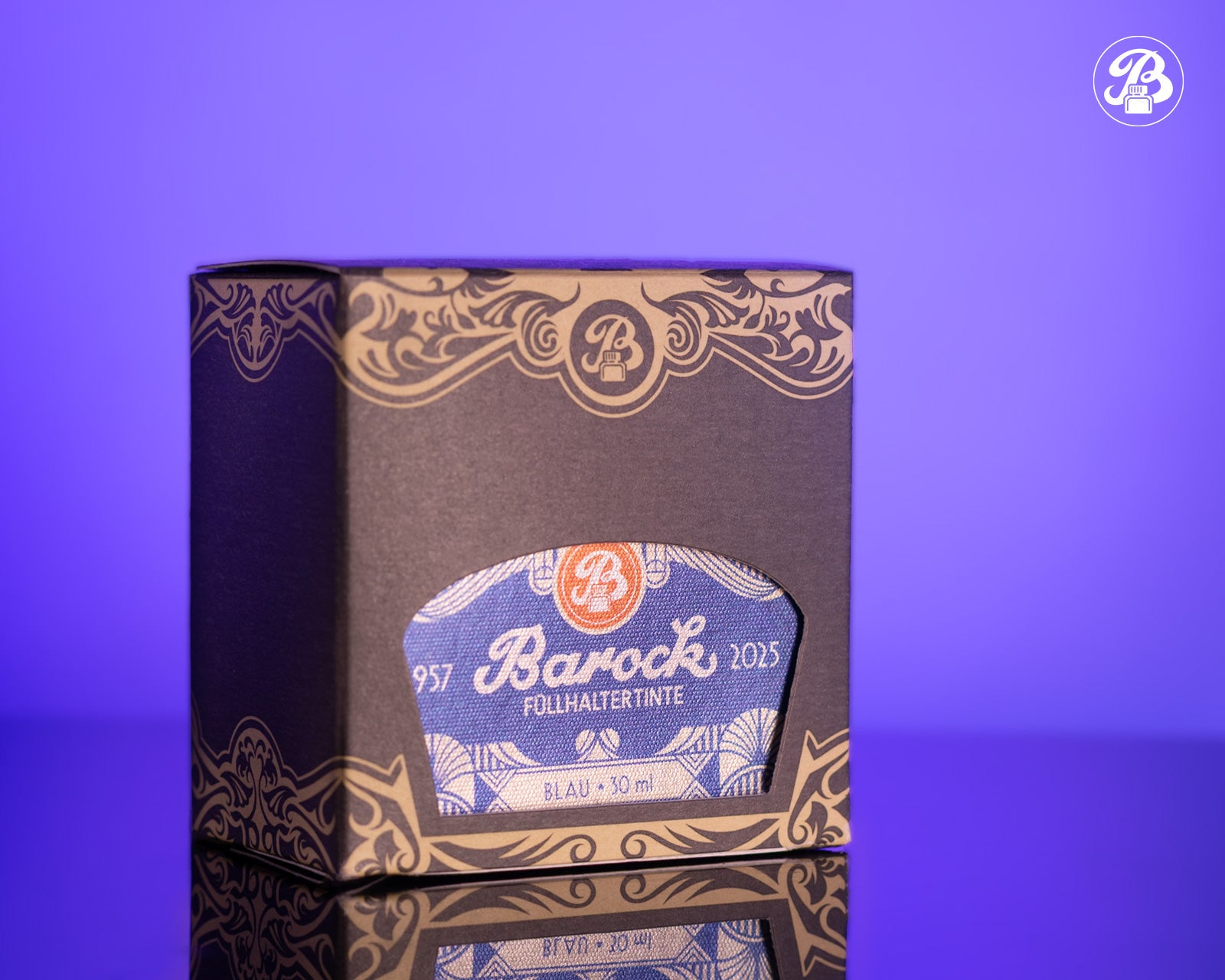 Encre pour Stylo Plume Barock Blue Limited Edition 2025 30ml Octopus
