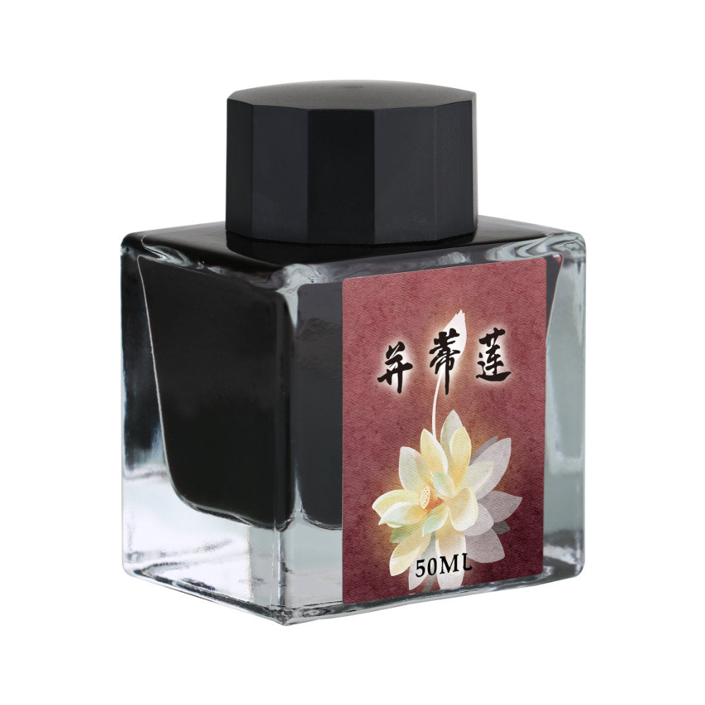 Encre pour Stylo-Plume Lotus Jumeaux 50ml MAJOHN