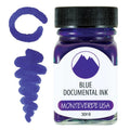 Encre pour Stylo Plume Blue Documental 30ml Monteverde USA