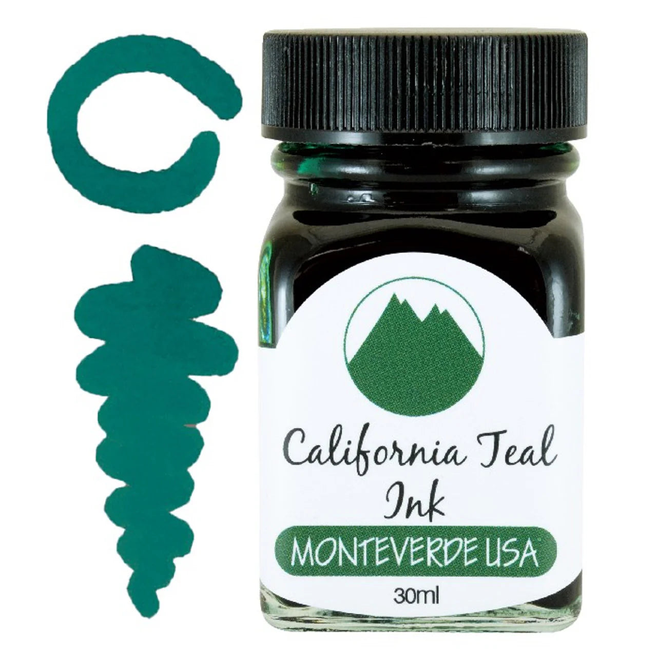 Encre pour Stylo Plume California Teal 30ml Monteverde USA