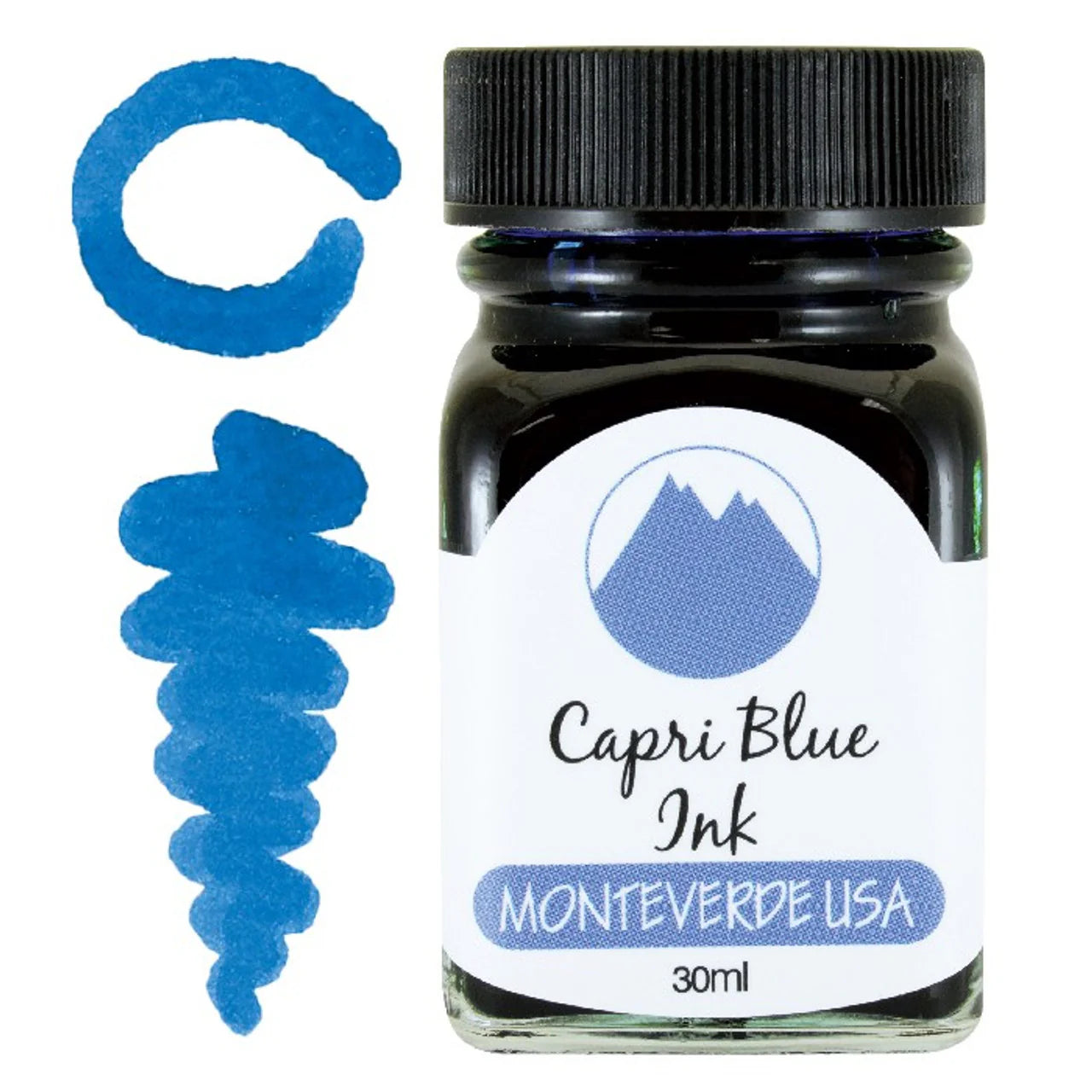 Encre pour Stylo Plume Capri Blue 30ml Monteverde USA