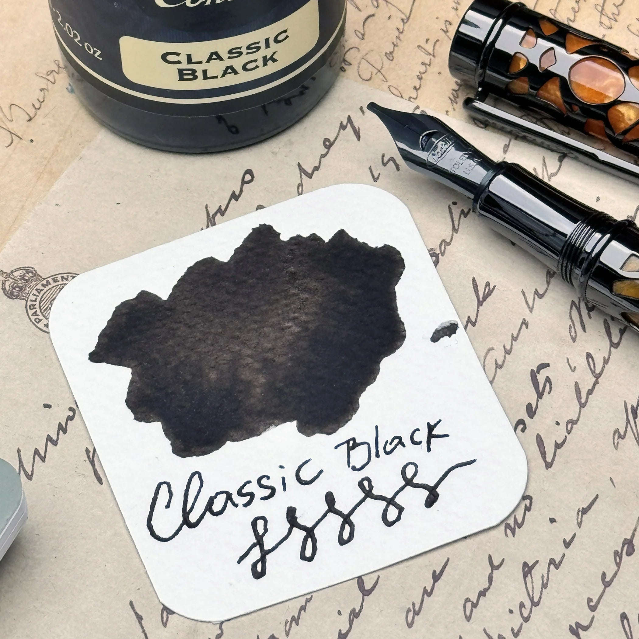 Encre pour Stylo Plume Classic Black 60ml Conklin