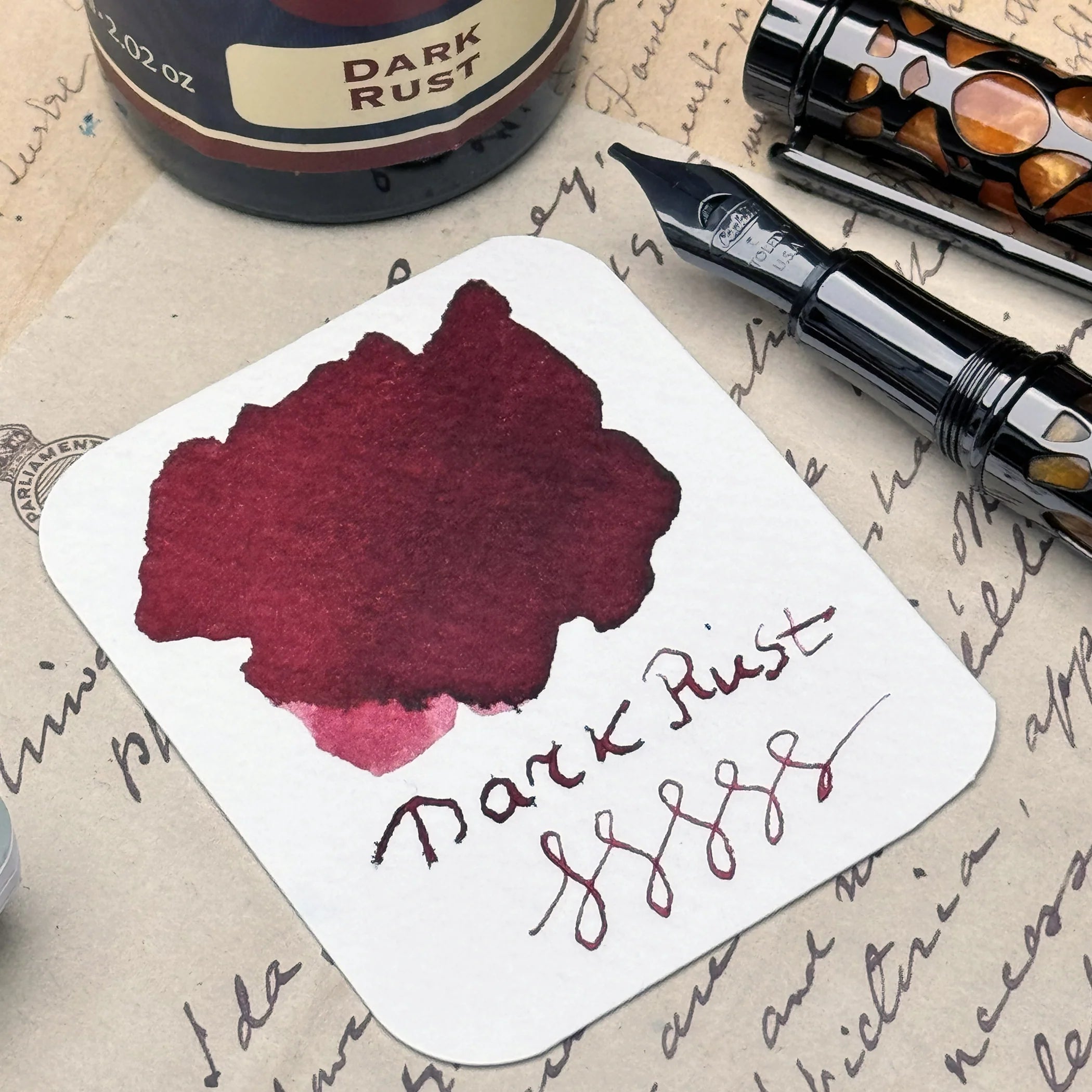 Encre pour Stylo Plume Dark Rust 60ml Conklin