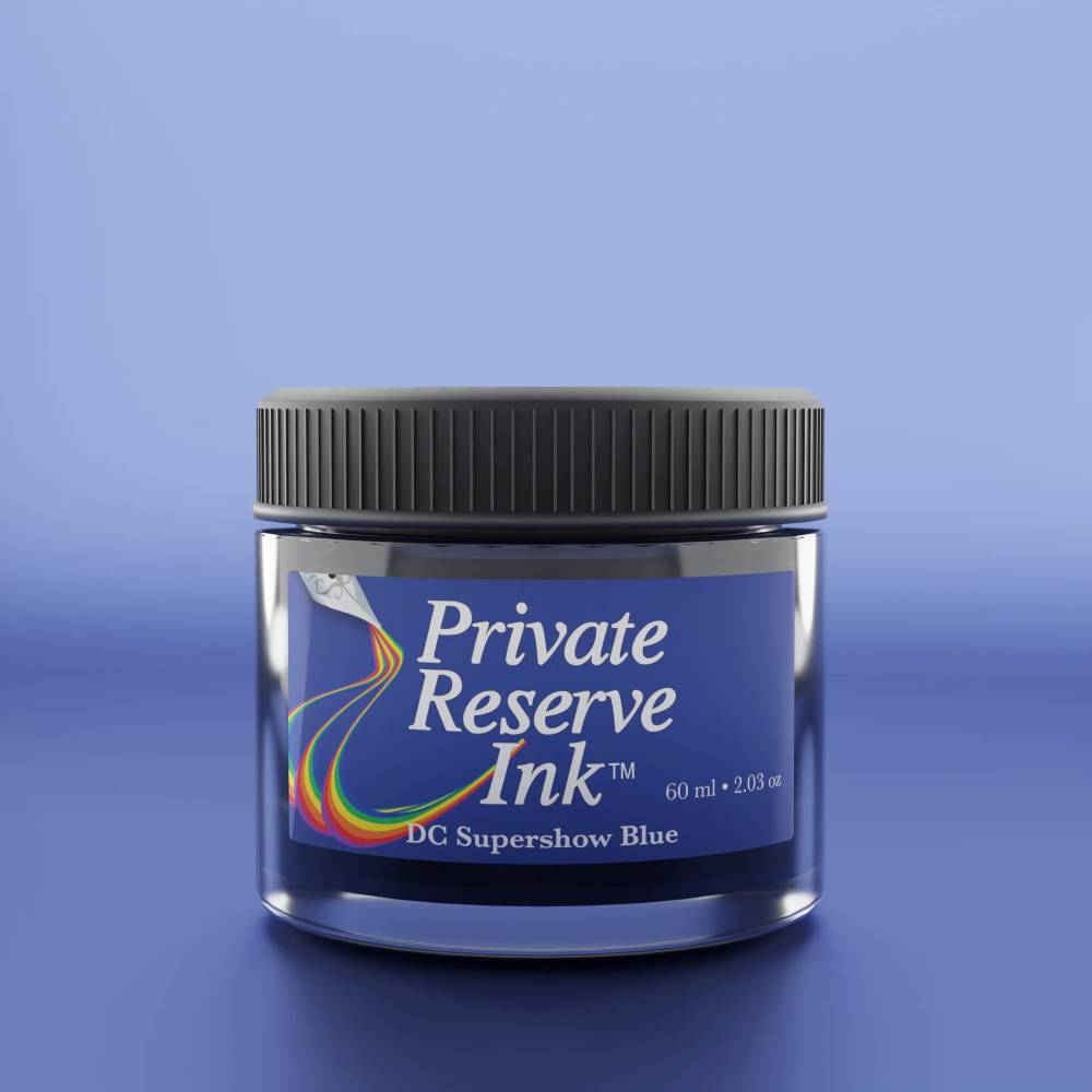 Encre pour Stylo-Plume DC Supershow Blue 60ml Private Reserve Ink