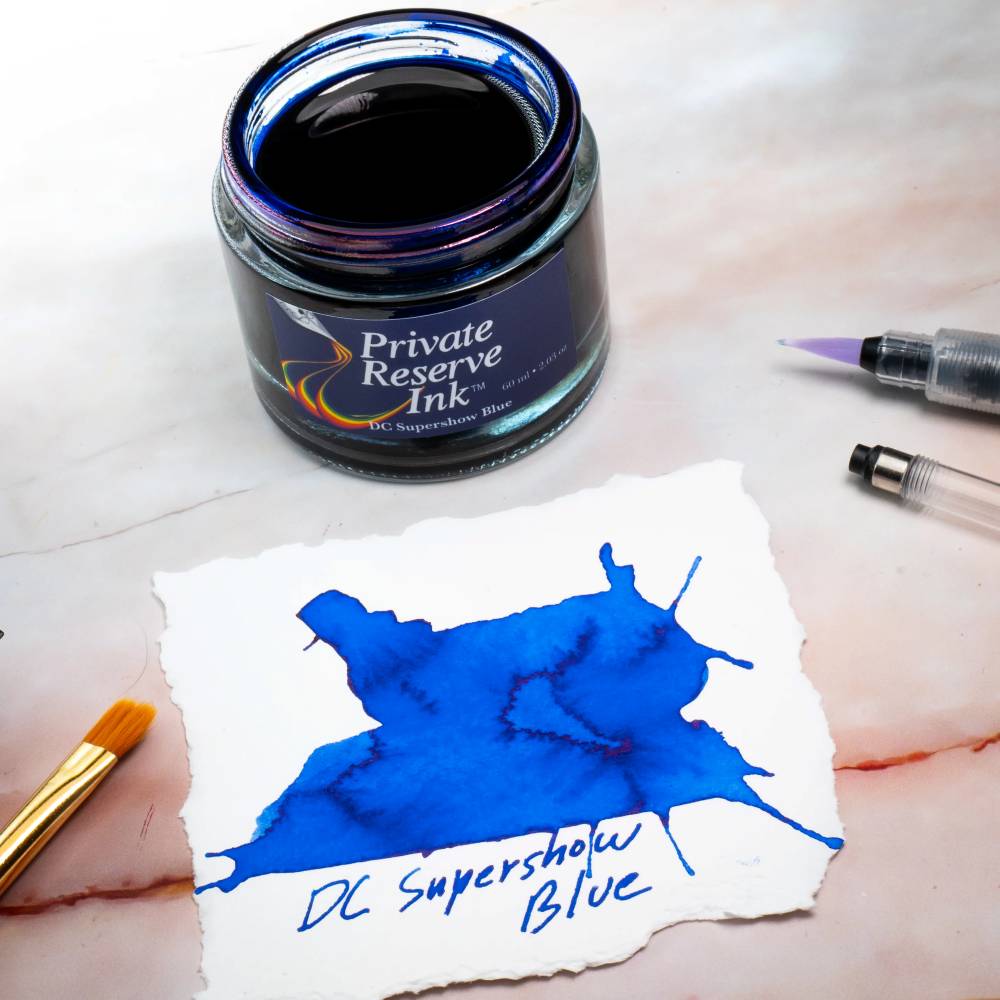 Encre pour Stylo-Plume DC Supershow Blue 60ml Private Reserve Ink