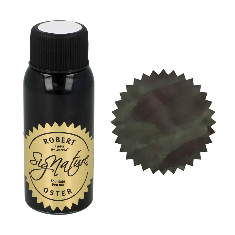 Encre pour Stylo Plume Grun Schwarz 50ml Robert Oster