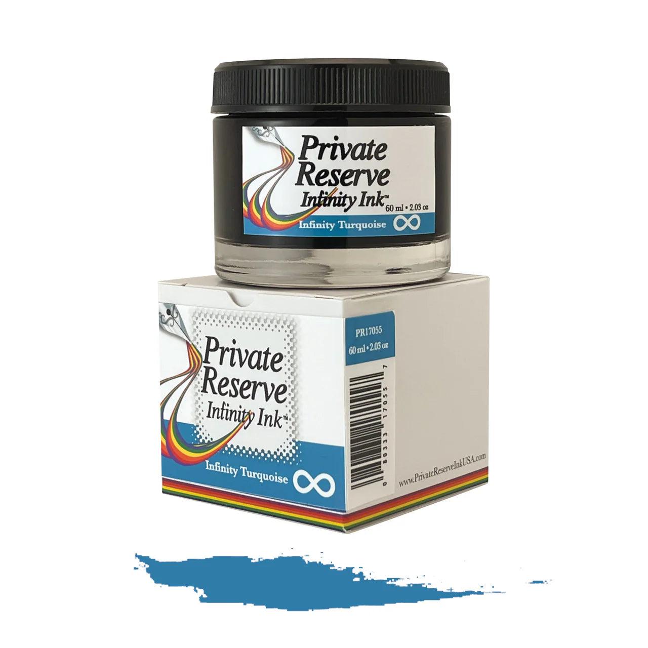 Encre pour Stylo-Plume Infinity Turquoise 60ml Private Reserve Ink