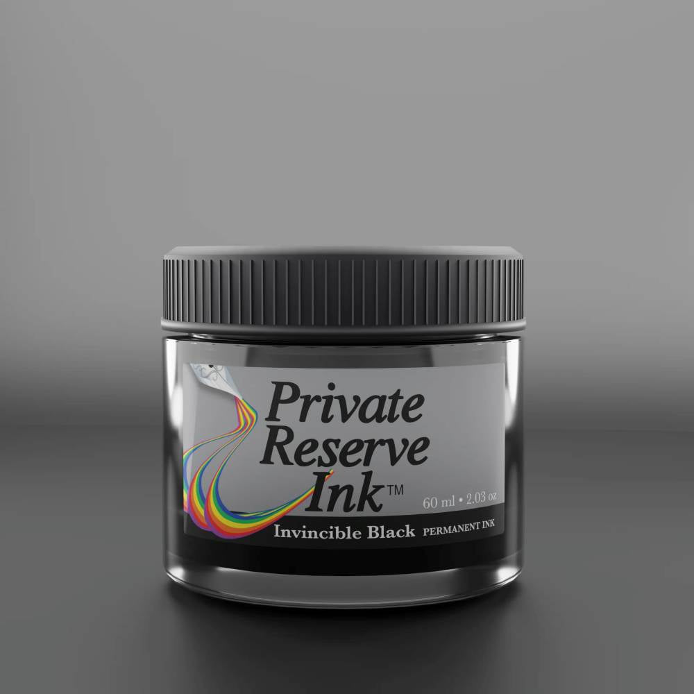 Encre pour Stylo-Plume Invincible Black 60ml Private Reserve Ink