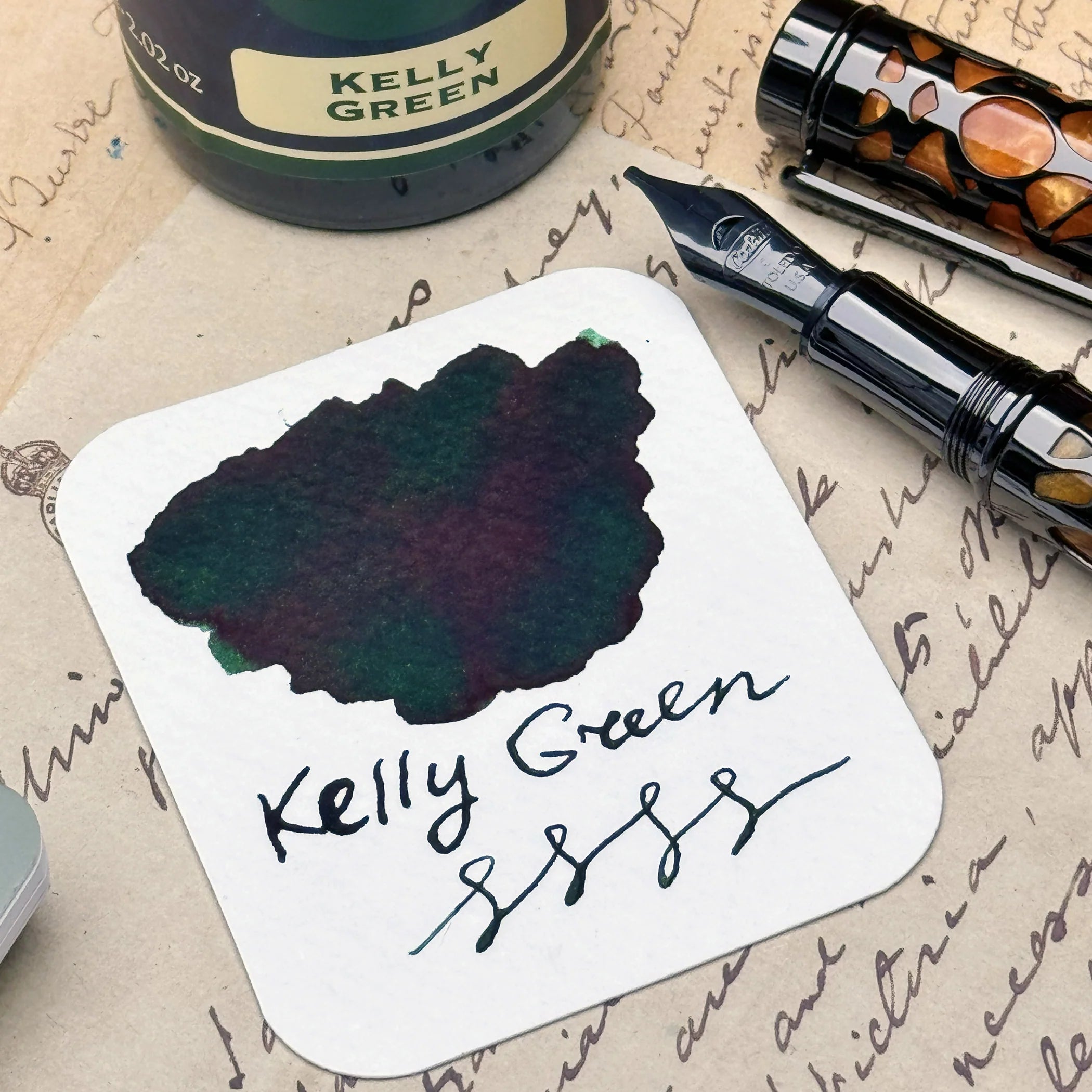 Encre pour Stylo Plume Kelly Green 60ml Conklin