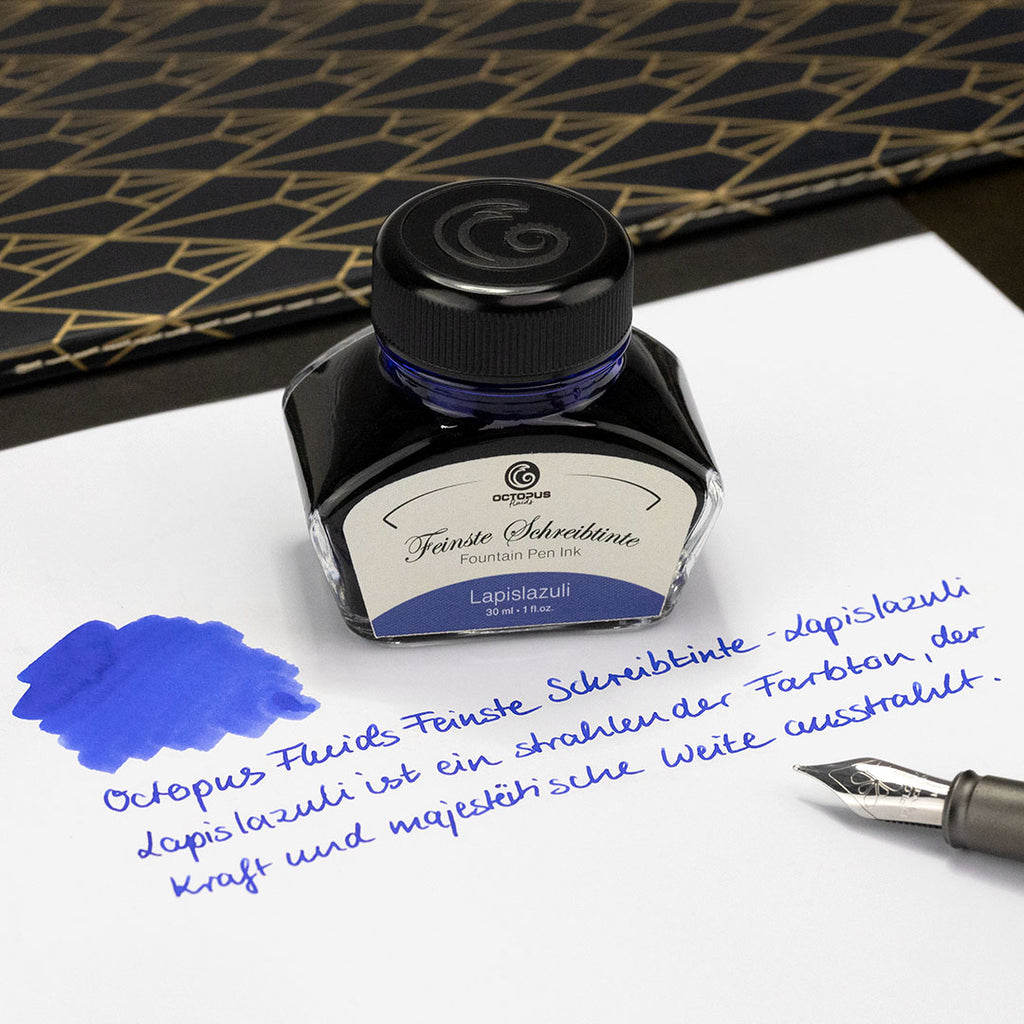 Encre pour Stylo Plume Lapislazuli 30ml Octopus