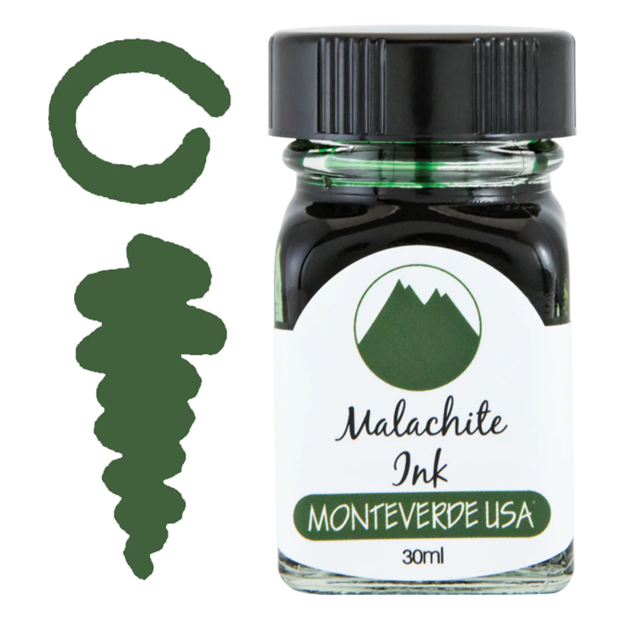 Encre pour Stylo Plume Malachite 30ml Monteverde USA