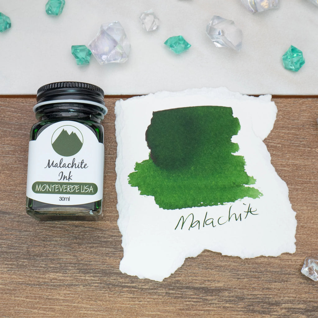 Encre pour Stylo Plume Malachite 30ml Monteverde USA