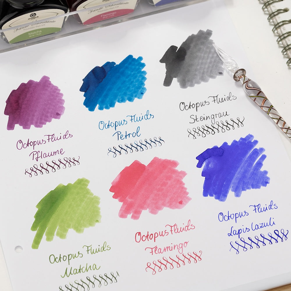 Encre pour Stylo Plume Matcha 30ml Octopus