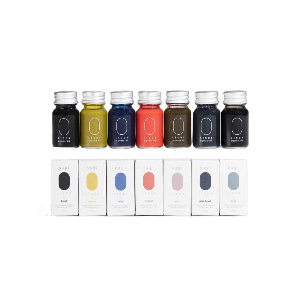 Encre pour Stylo Plume Nagi Jaune 10ml Licox