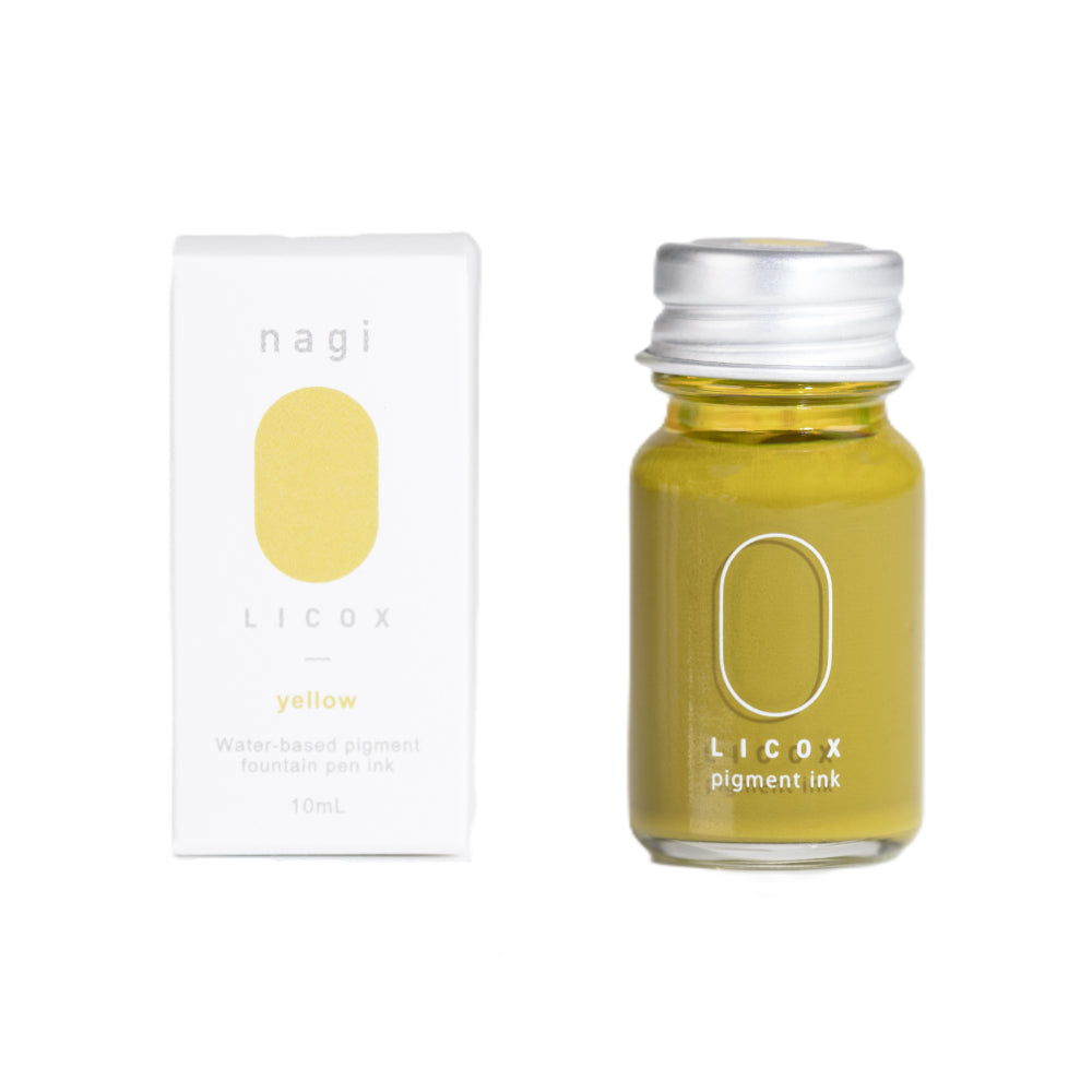 Encre pour Stylo Plume Nagi Jaune 10ml Licox