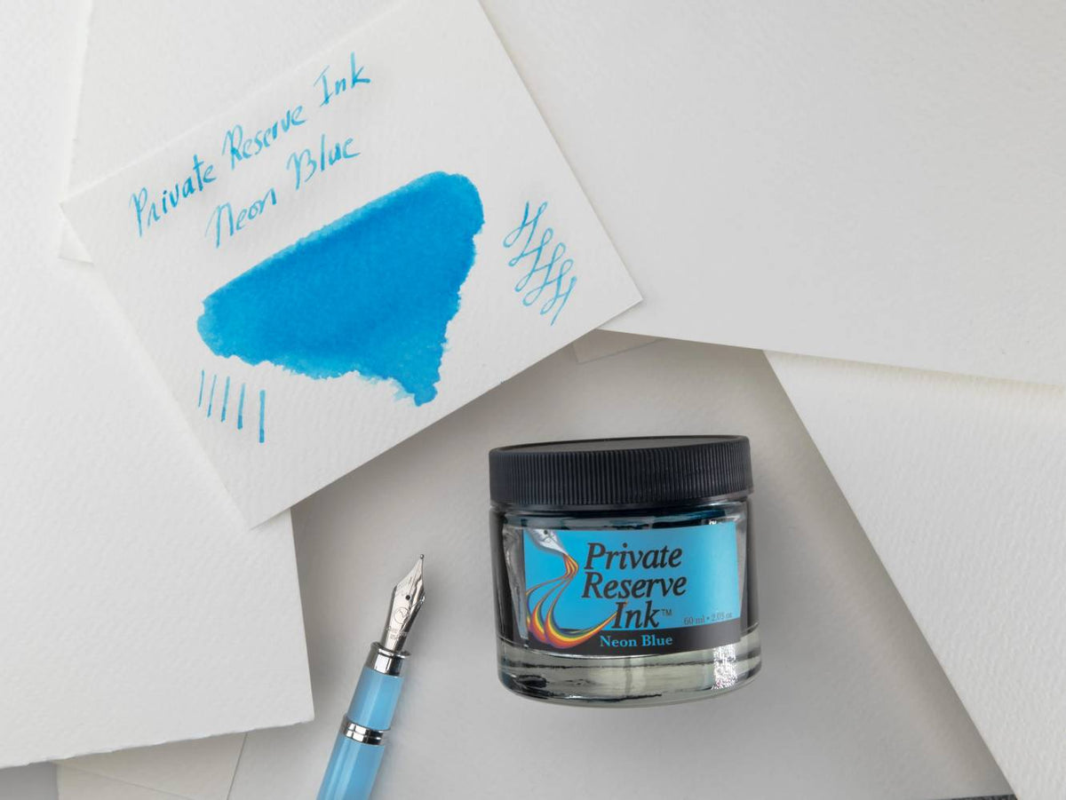 Encre pour Stylo-Plume Neon Blue 60ml Private Reserve Ink