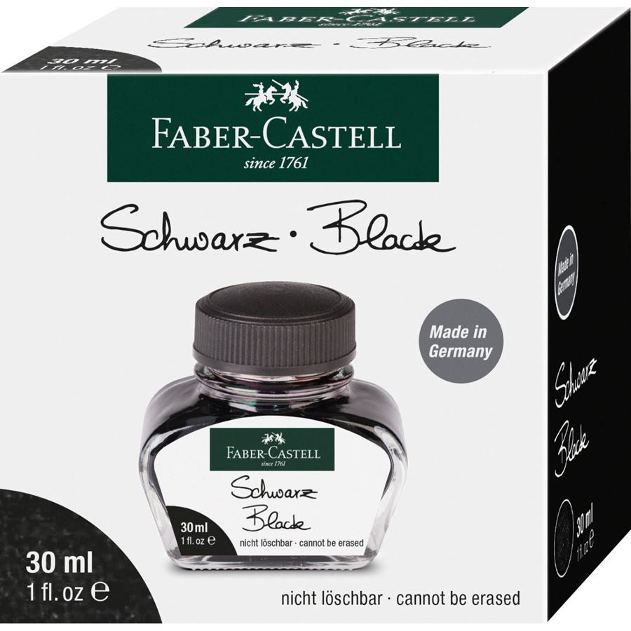 Encre pour Stylo Plume Noir 30ml Faber-Castell