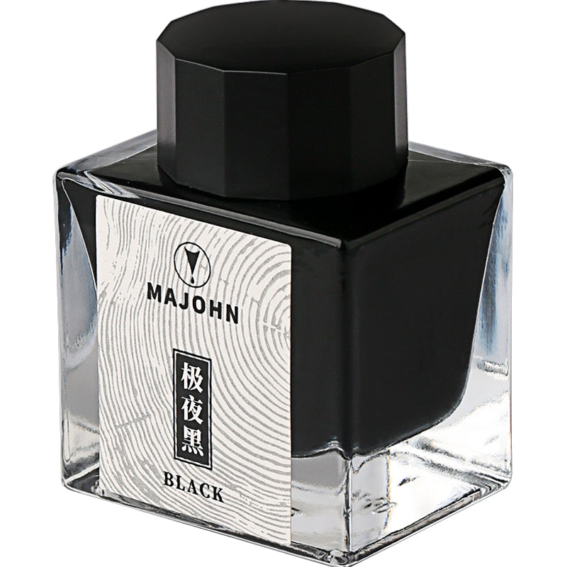 Encre pour Stylo-Plume Noir 50ml MAJOHN