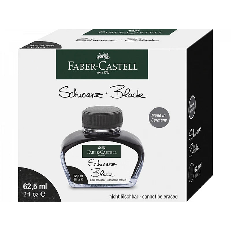 Encre pour Stylo Plume Noir 62,5ml Faber-Castell