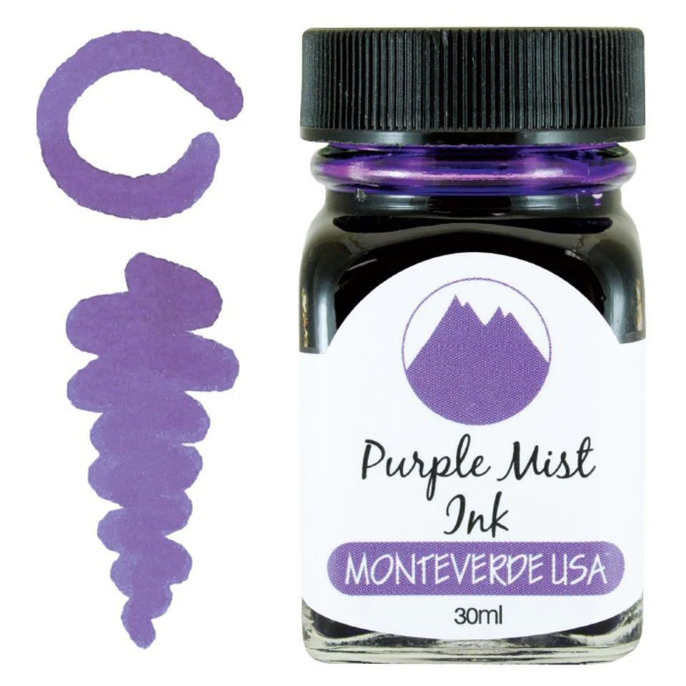 Encre pour Stylo Plume Purple Mist 30ml Monteverde USA