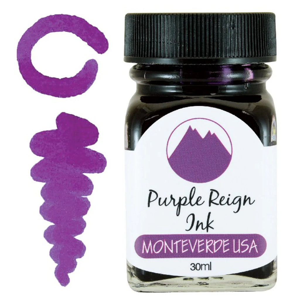 Encre pour Stylo Plume Purple Reign 30ml Monteverde USA