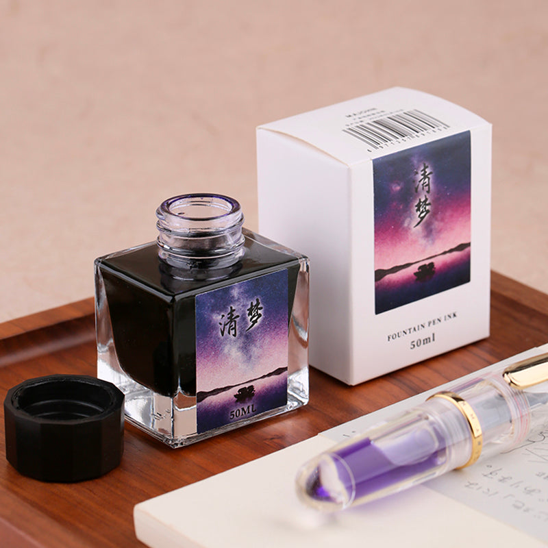 Encre pour Stylo-Plume Rêve Lucide 50ml MAJOHN