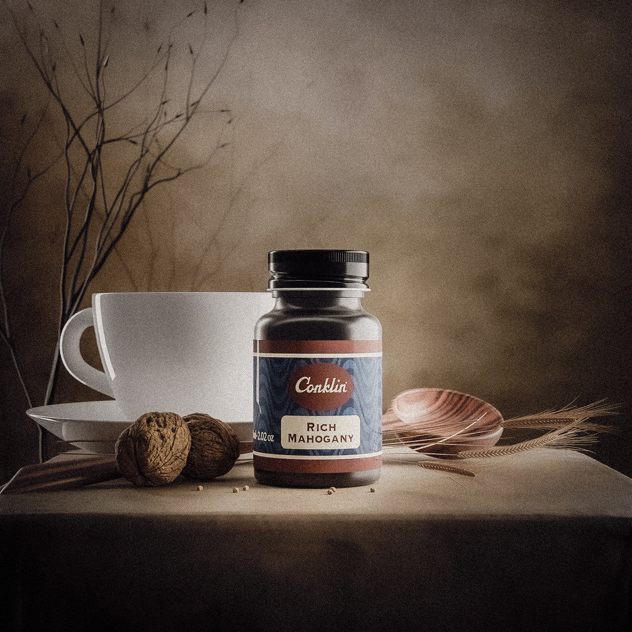 Encre pour Stylo Plume Rich Mahogany 60ml Conklin