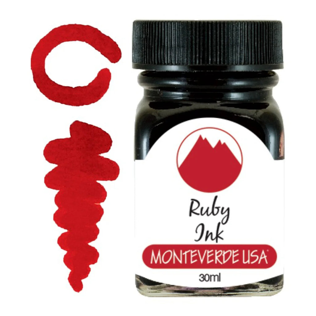 Encre pour Stylo Plume Ruby 30ml Monteverde USA