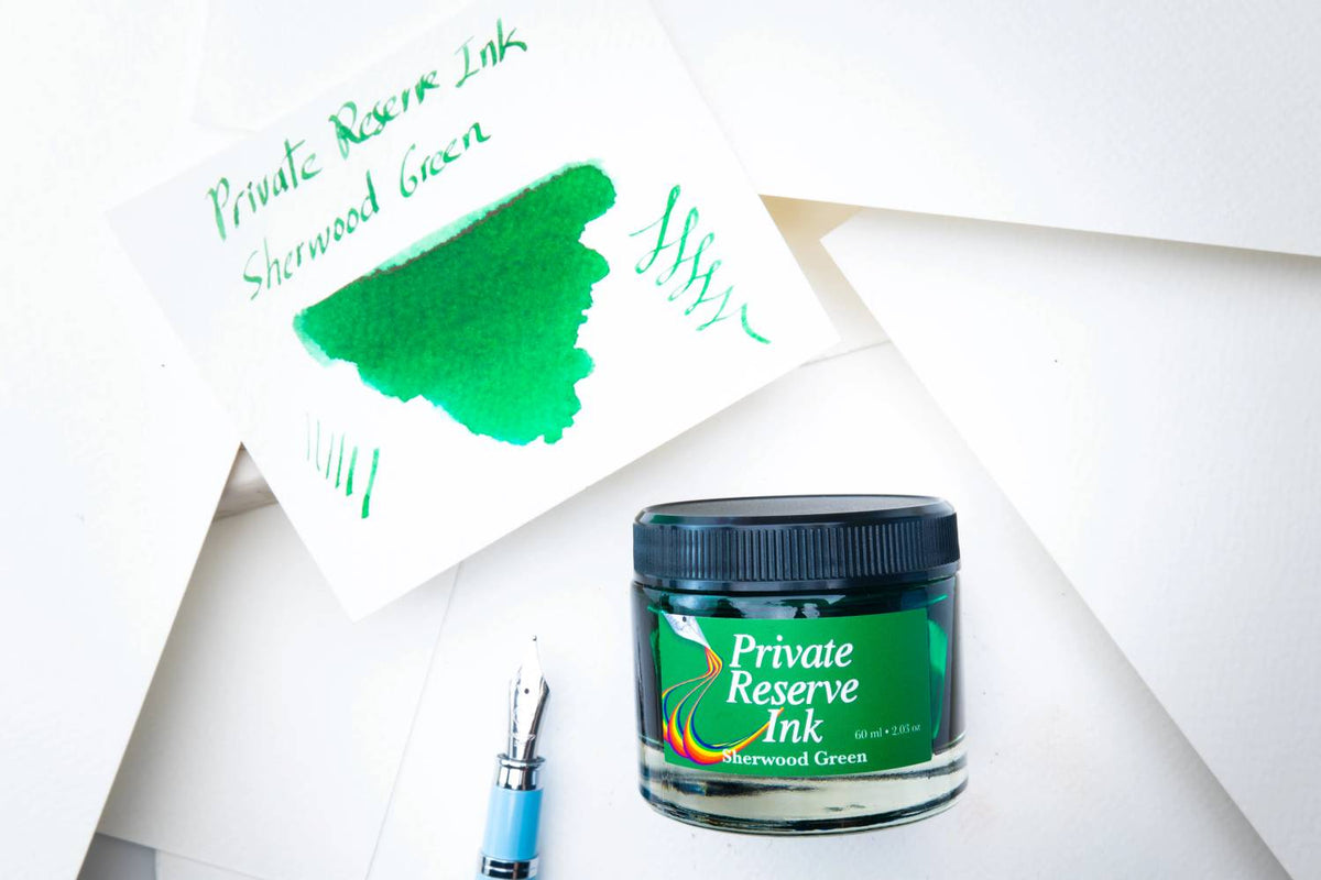 Encre pour Stylo-Plume Sherwood Green 60ml Private Reserve Ink