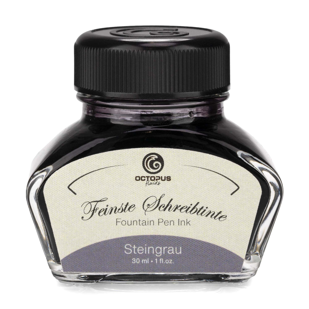 Encre pour Stylo Plume Steingrau 30ml Octopus