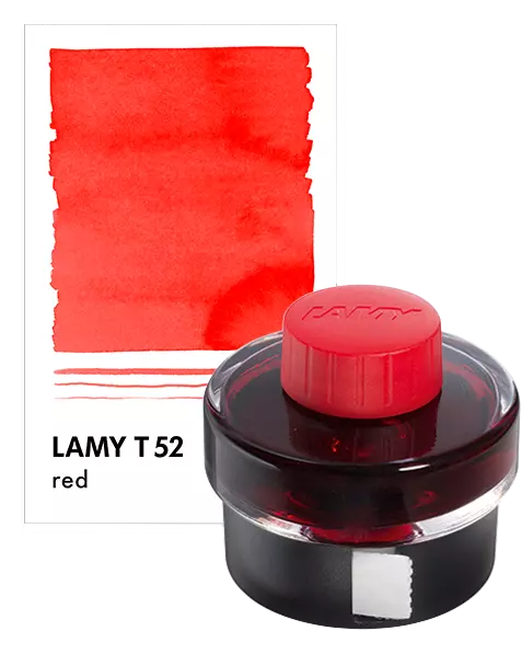 Encre pour Stylo Plume T52 Rouge LAMY