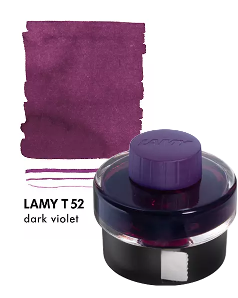 Encre pour Stylo Plume T52 Violet Foncé LAMY