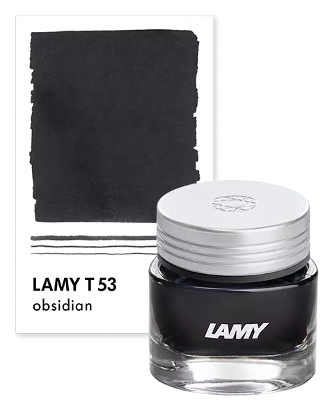 Encre pour Stylo Plume T53 Noir Obsidian LAMY