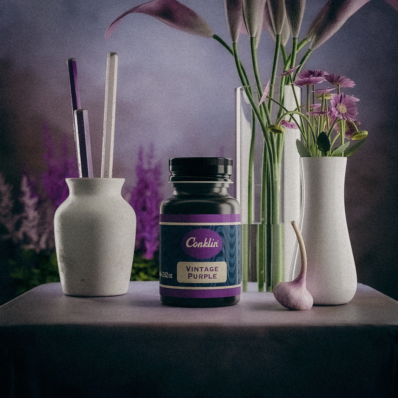 Encre pour Stylo Plume Vintage Purple 60ml Conklin